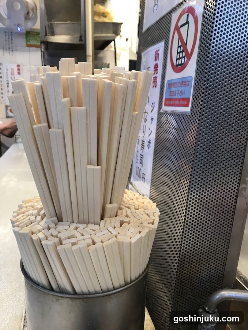 Noodle Chopsticks Display