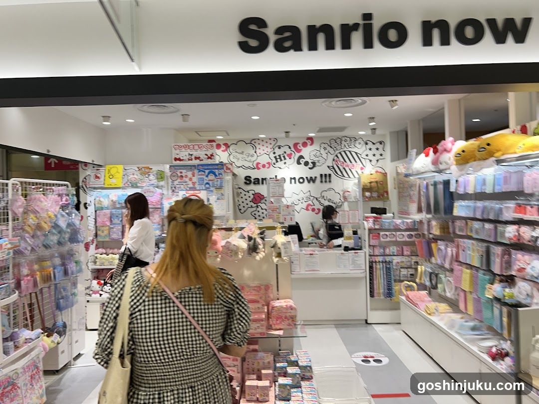 Sanrio now store interior