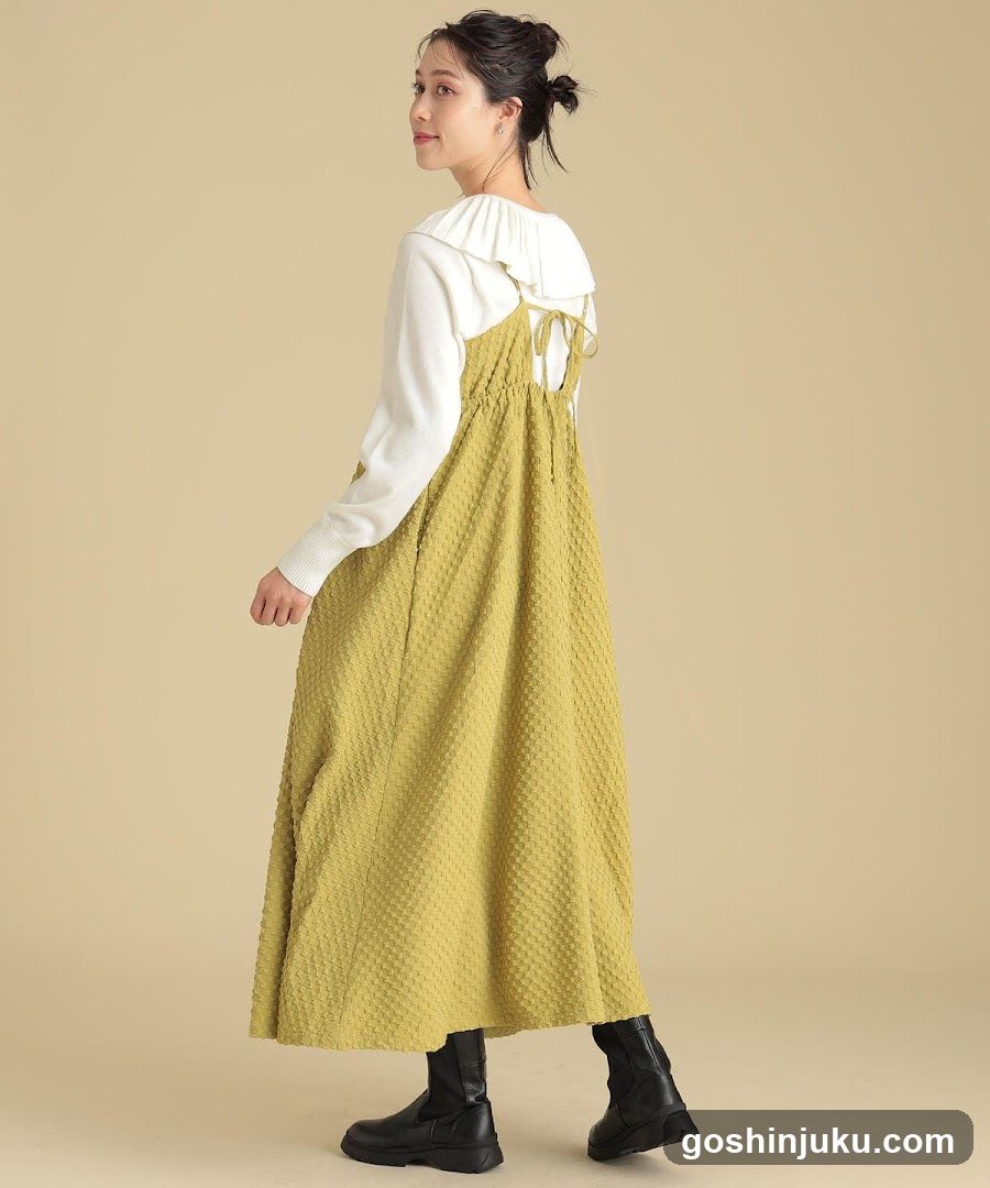 Woman in Yellow Dress