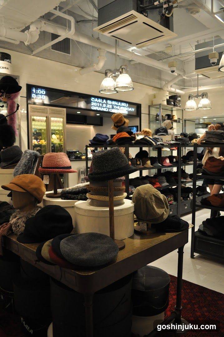Hat Store Interior Display