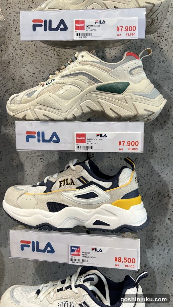FILA Sneaker Display
