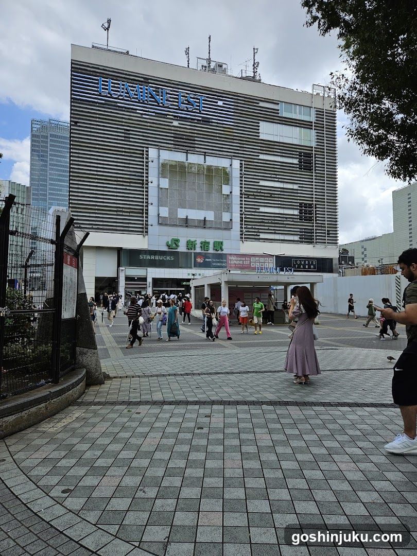 Shinjuku Station Exterior View