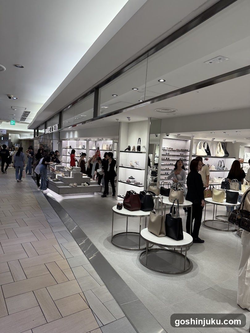 Shopping Mall Interior with Retail Store Display
