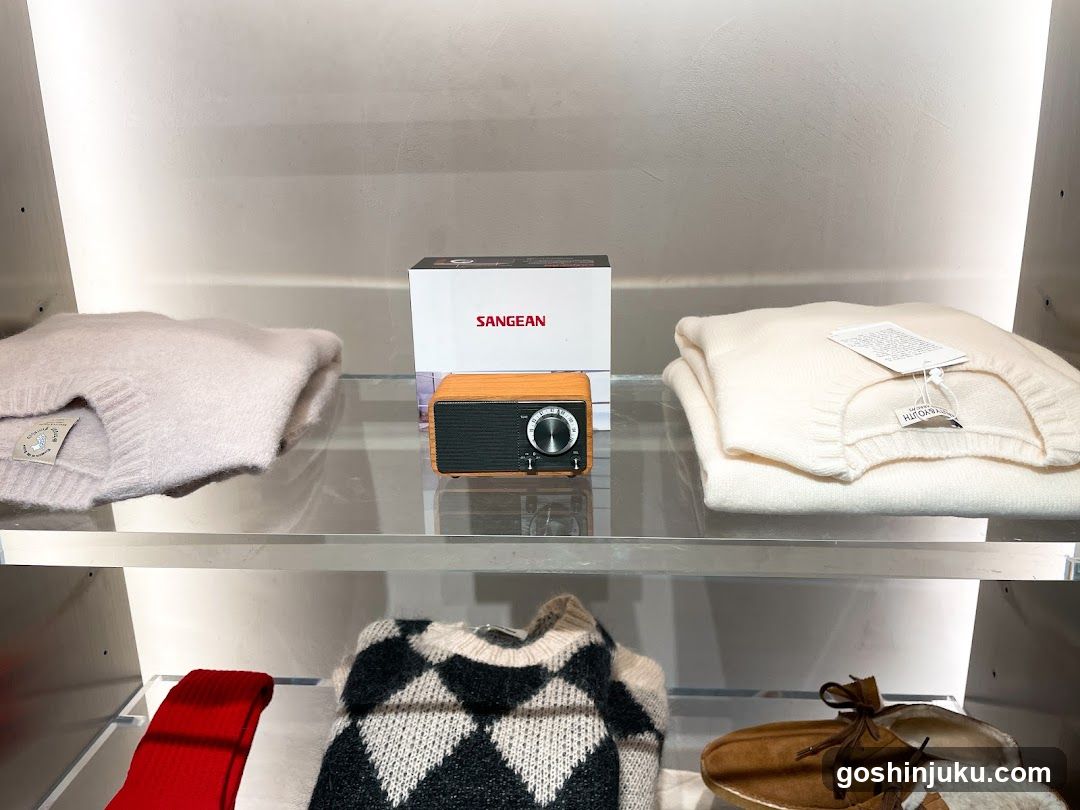 Shelf Display with Merchandise