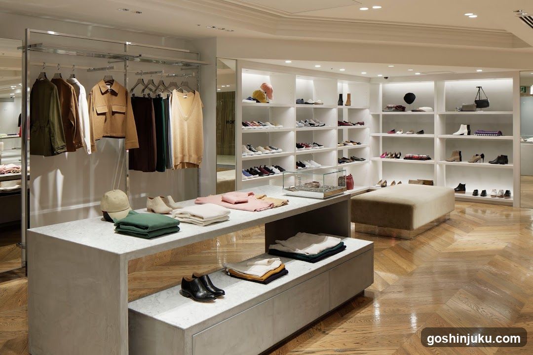 Luxury Clothing Store Interior