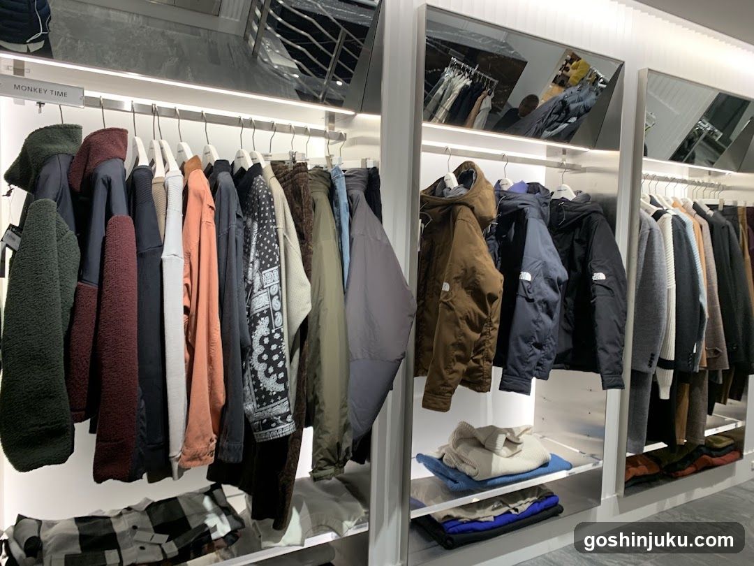 Clothing Store Interior Display