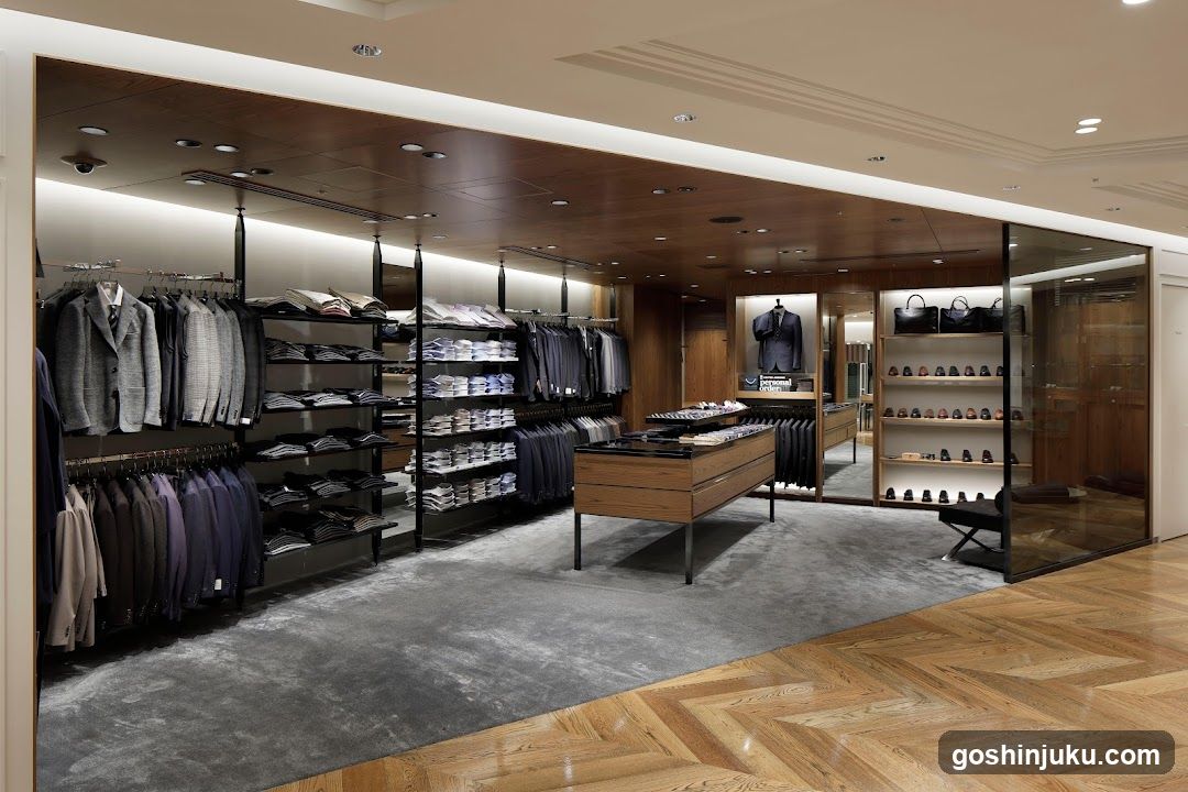 Men's Clothing Store Interior