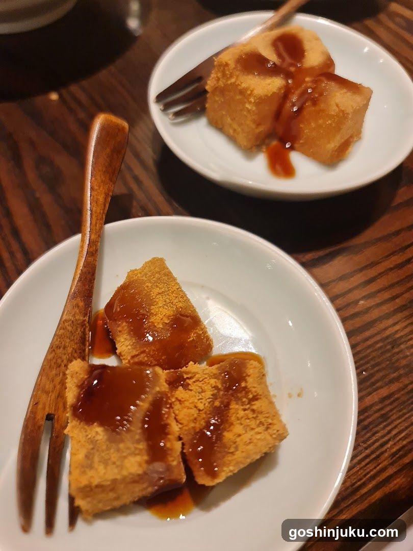 Caramel Tofu Dessert