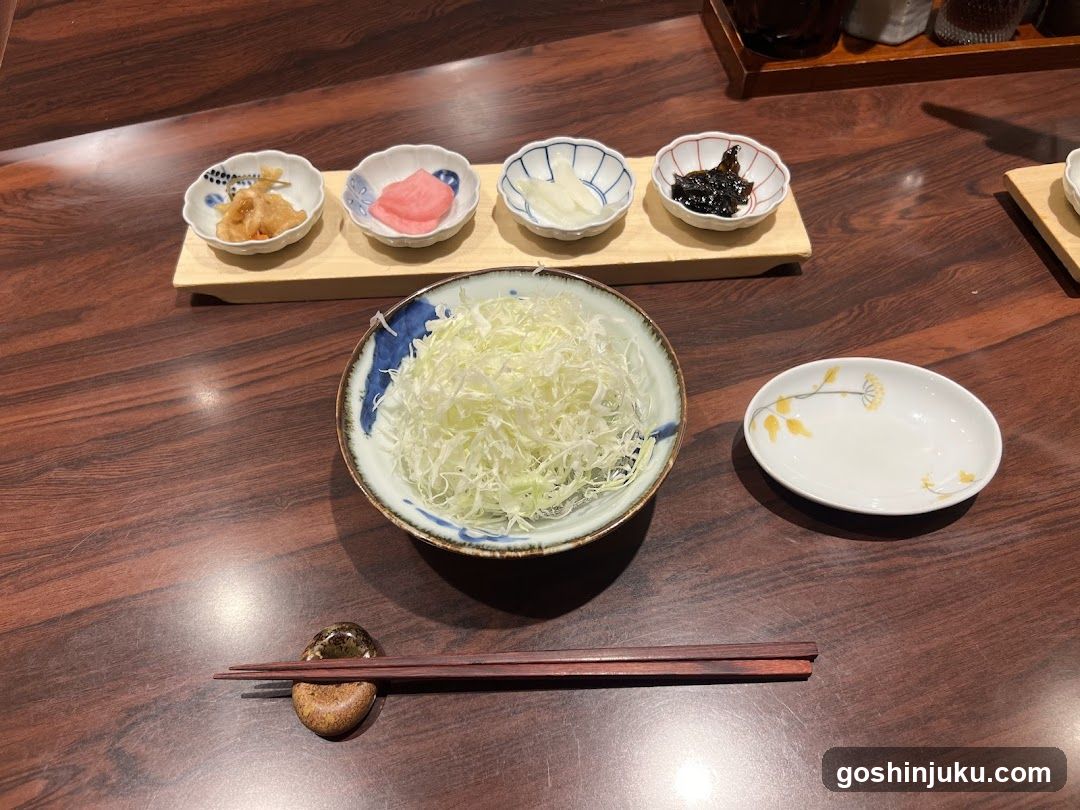 Japanese Table Setting with Side Dishes