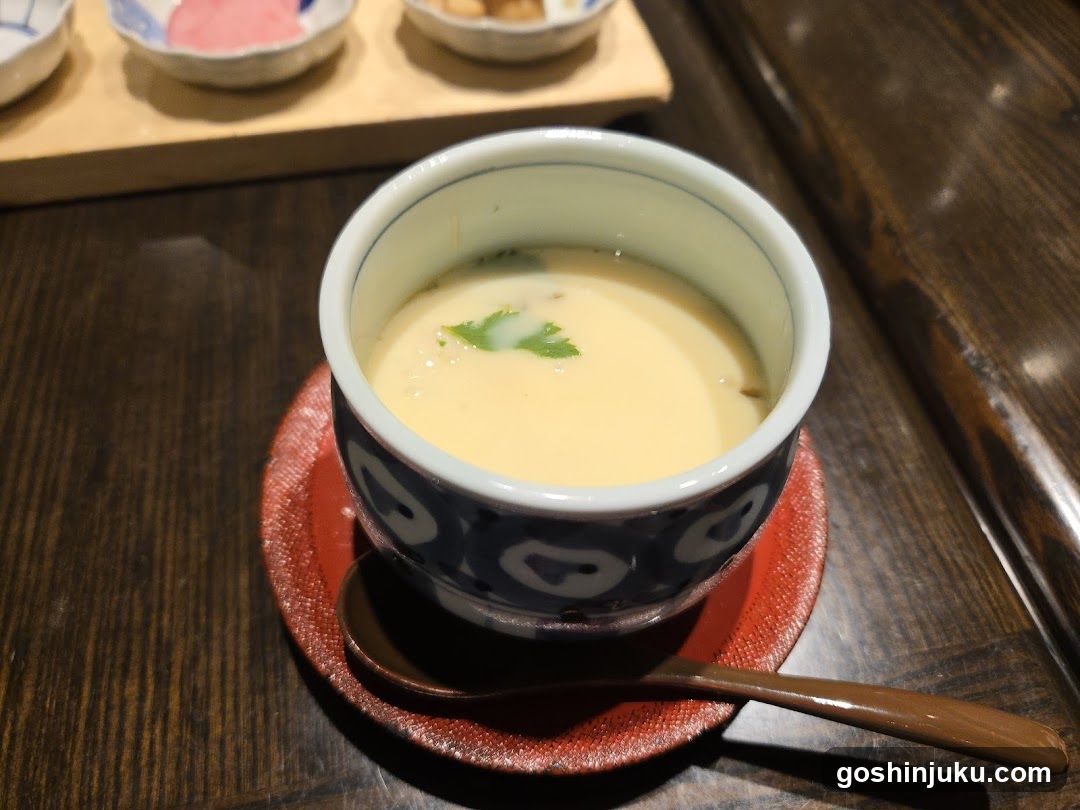 Egg Drop Soup with Garnish