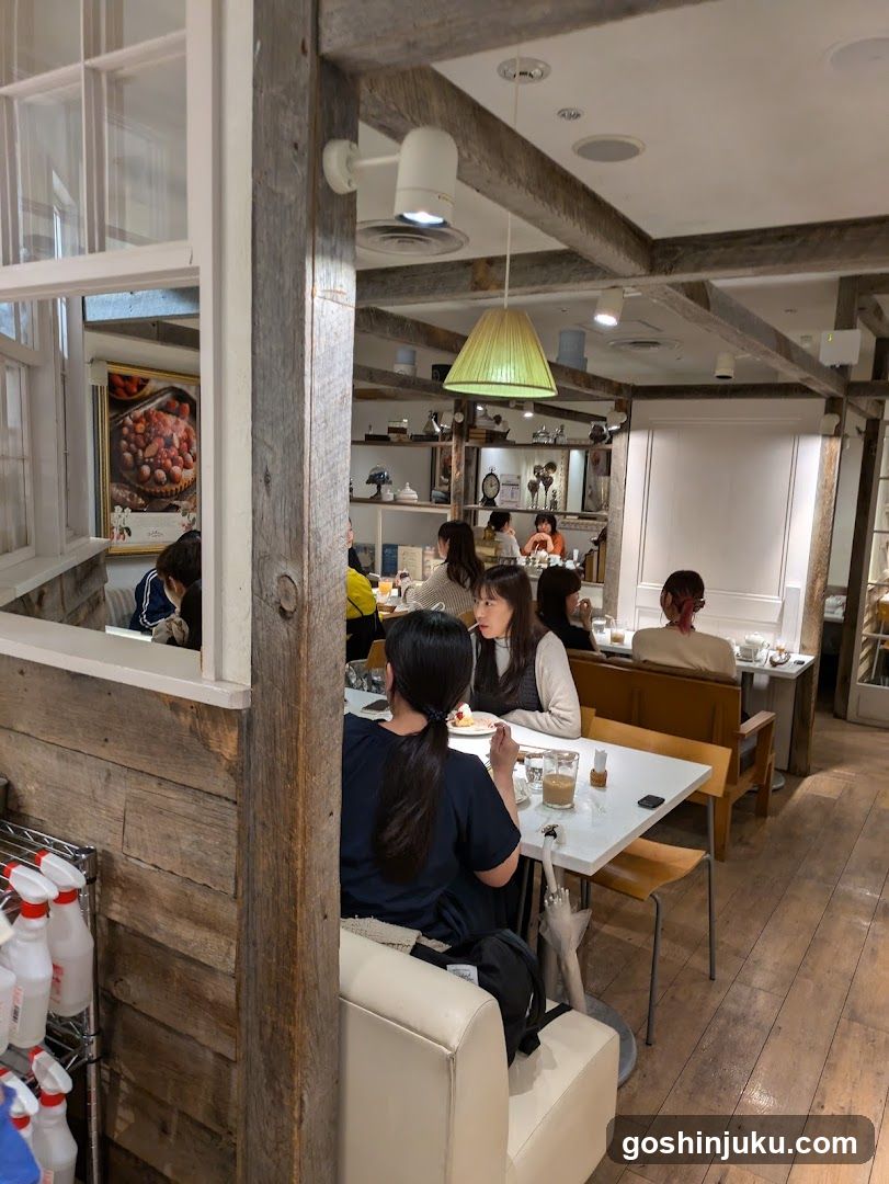 Interior of a cozy cafe or restaurant