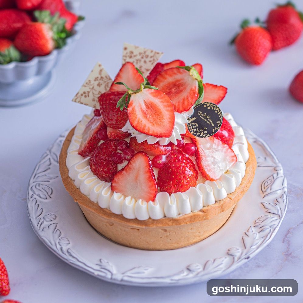 Strawberry Tart Cake