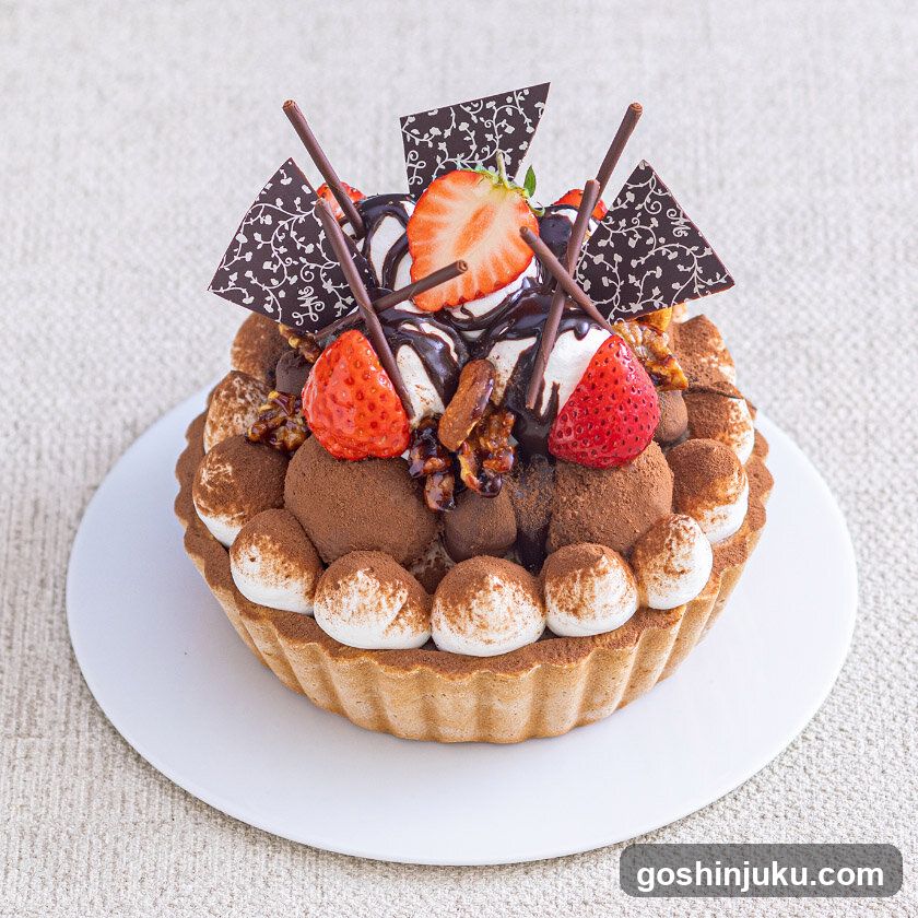 Strawberry Chocolate Tart