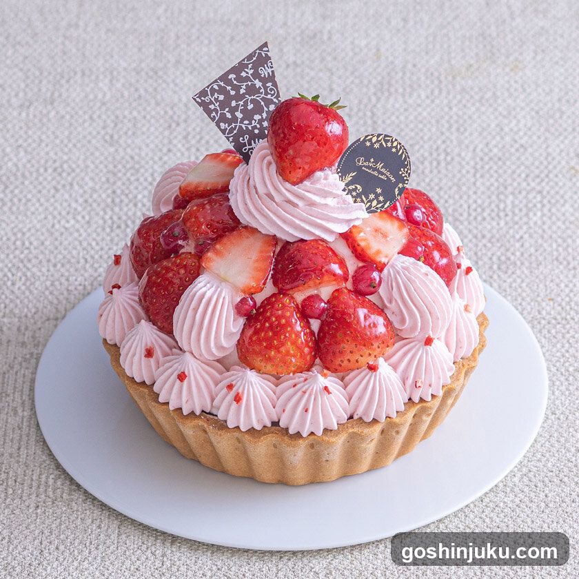 Strawberry Tart Cake