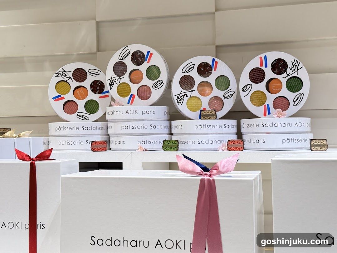 Sadaharu AOKI Paris Patisserie Display