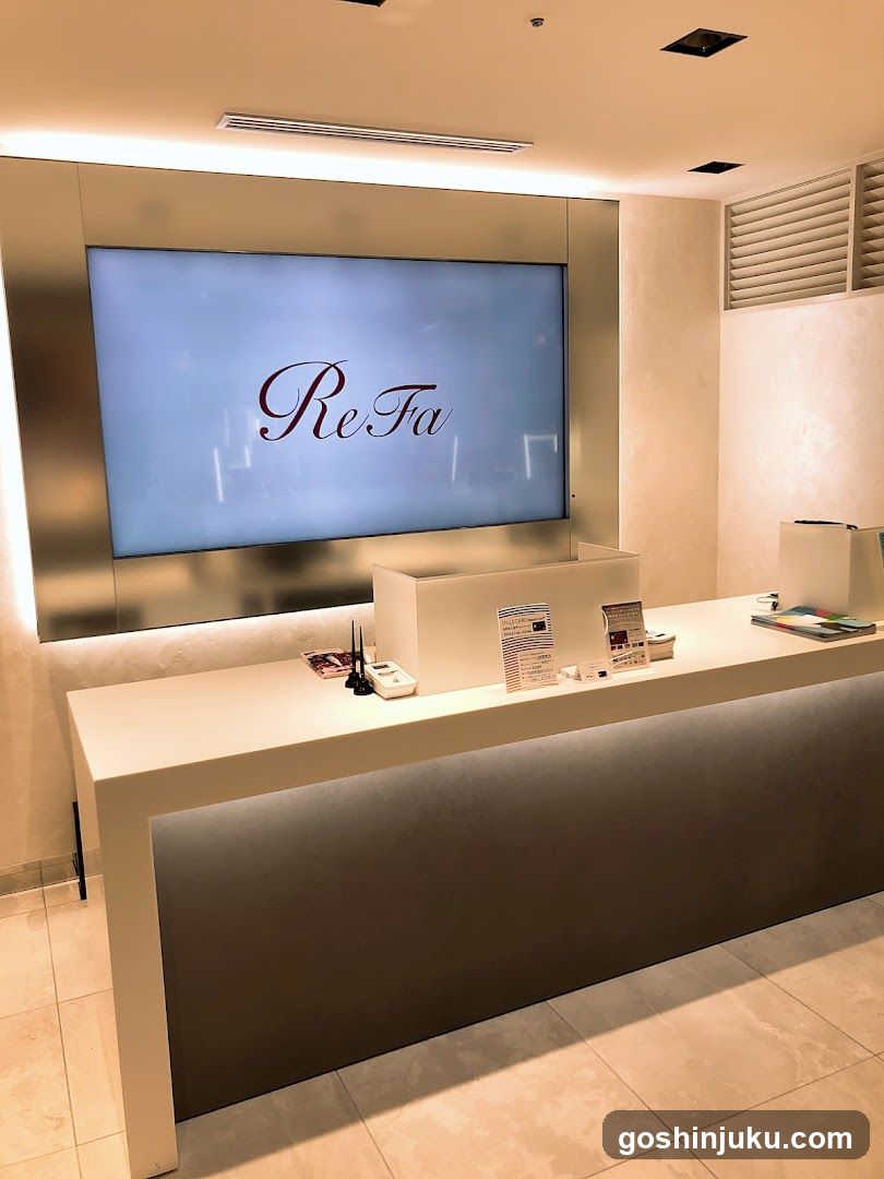 ReFa Reception Area