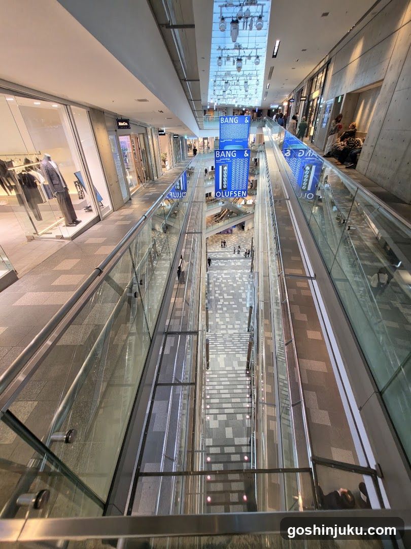 Shopping Mall Interior View