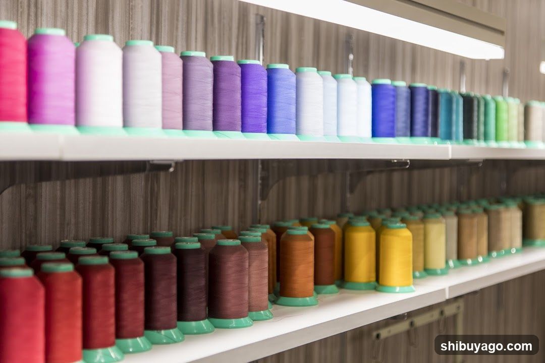 Thread Spools Display