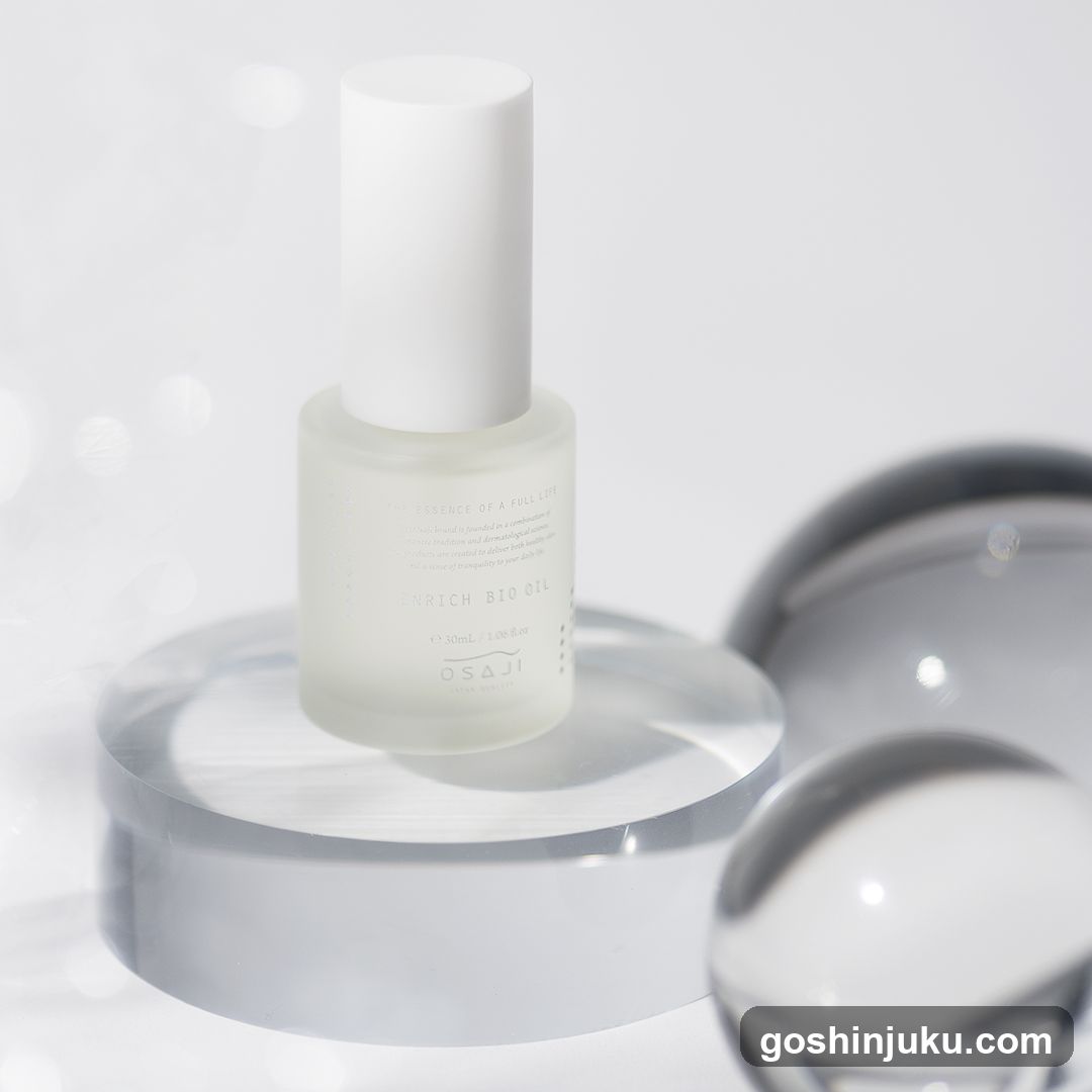 Product Photography of Bio Oil Bottle