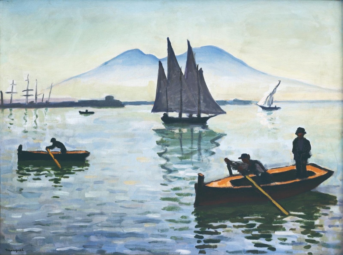 Albert Marquet, Naples sailing ships, 1909, Musée des Beaux-Arts de Bordeaux