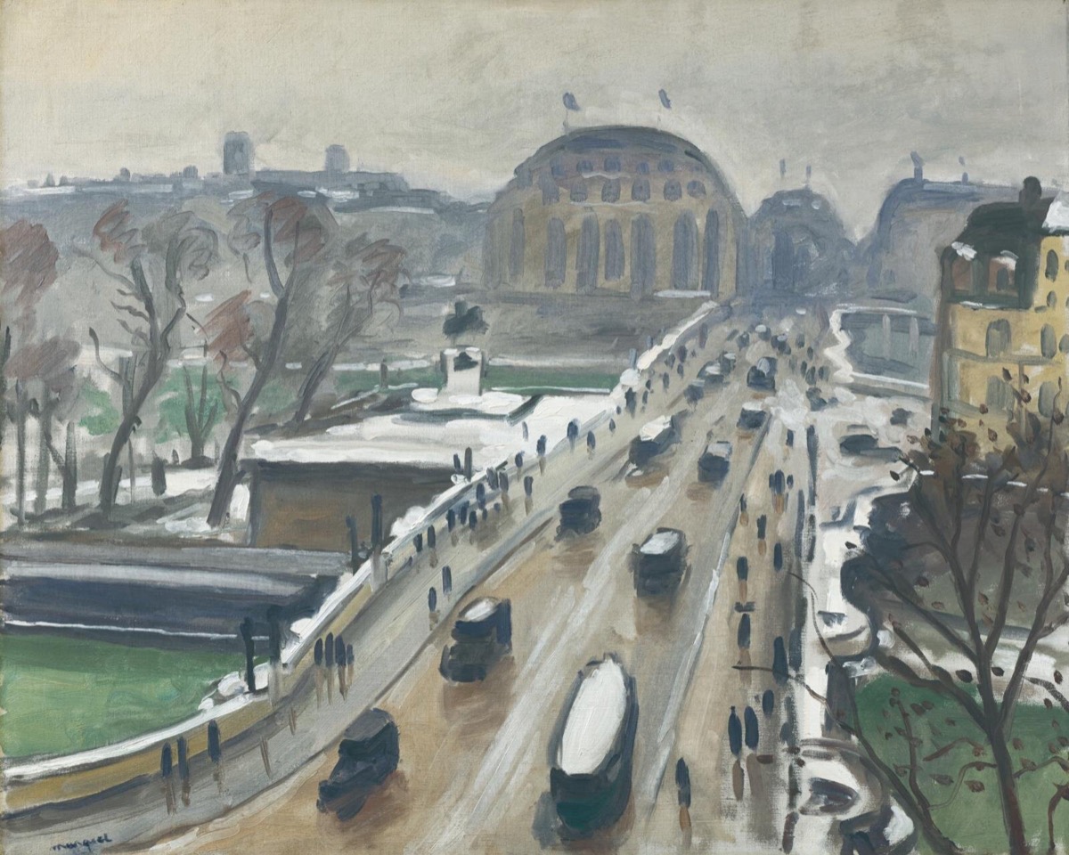 Albert Marquet, Pont-Neuf and La Samaritaine, 1940, Hiroshima Museum of Art