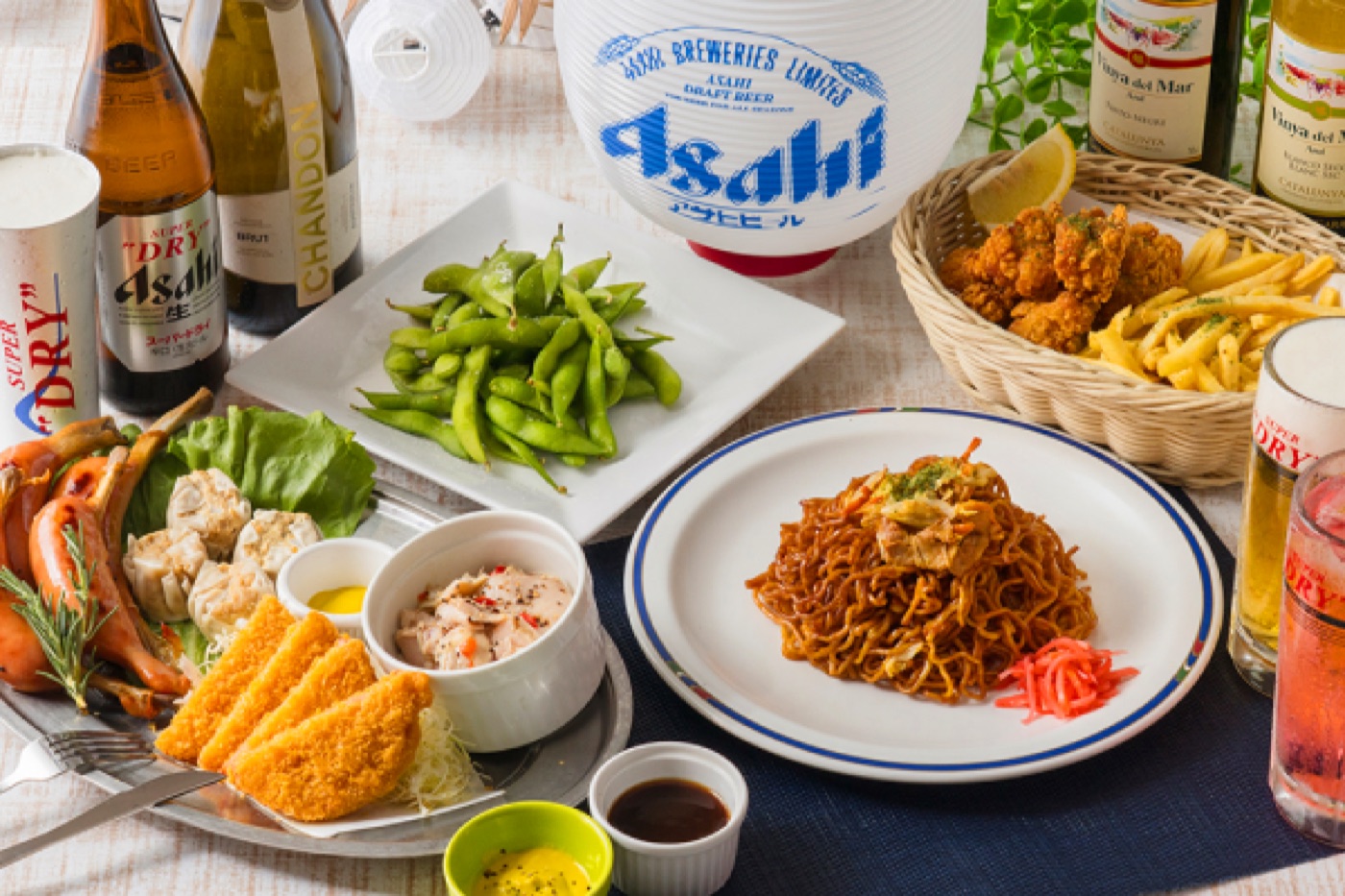 Keio Sky Beer Garden course menu