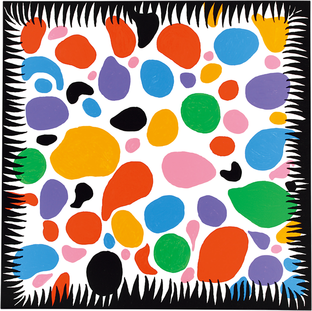 Kusama installation view at the Yayoi Kusama Museum