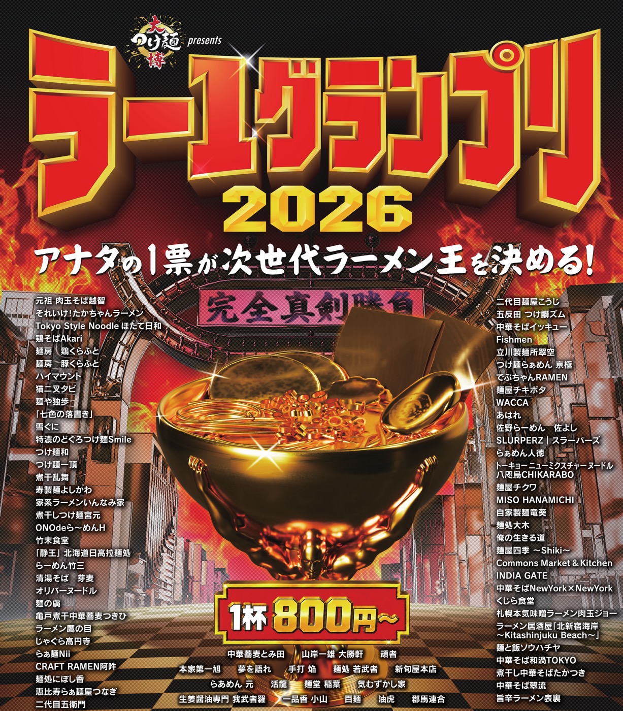 ¥800 tasting cups and a ¥5 million prize. How to do Ra-1 at Okubo Park.
