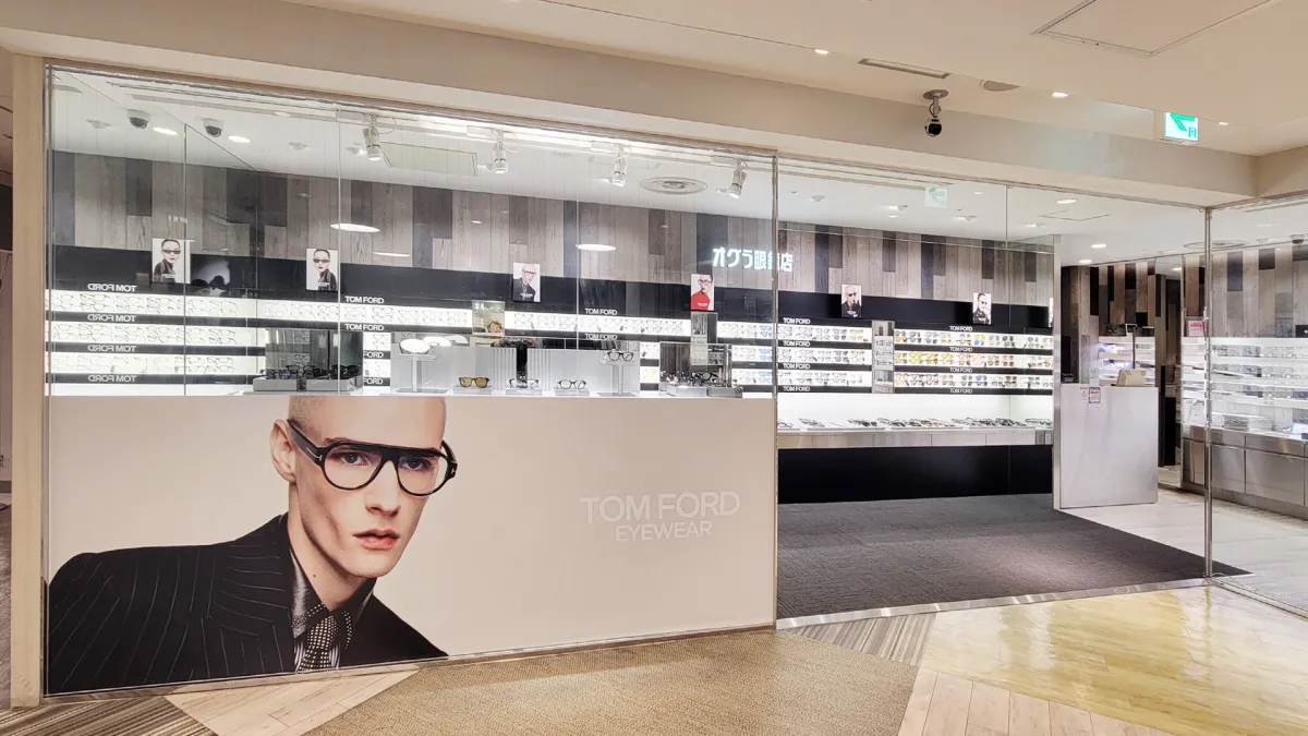 TOM FORD Eyewear specialty store opens at Ogura Megane in Lumine Est Shinjuku